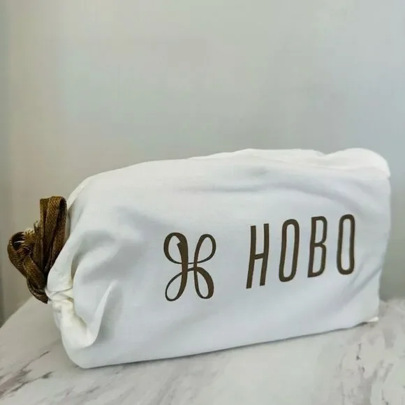 HOBO LAUREN CLUTCH LEATHER‎ WRISTLET WALLETSage Henna Luxury Leather, NWT